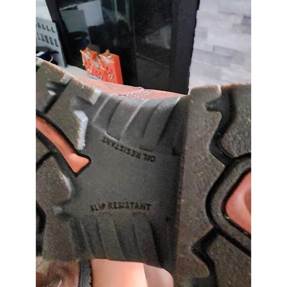 Timberland Pro Titan Brown Leather Safety Toe Work Boots Womens 8 M 26388 - Picture 10 of 10